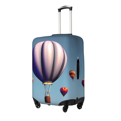 Hot Air Balloon Print Luggage Suitcase Cover Protector Luggage Washable Covers With Concealed Zipper2