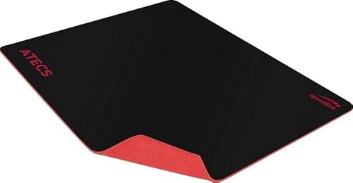 ATECS Soft Gaming Mousepad - Size M - Tappetino per Mouse da Gioco (38x30x0.3cm), Adatto per tutti i mouse con sensore ottico o laser) nero - Mousepad - Immagine 8