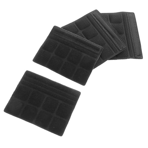 TOGEVAL 4個 サイクル用通気性ソフト顎パッド 衝撃吸収クッション 自転車 電動バイクヘルメット交換用快適ライナー