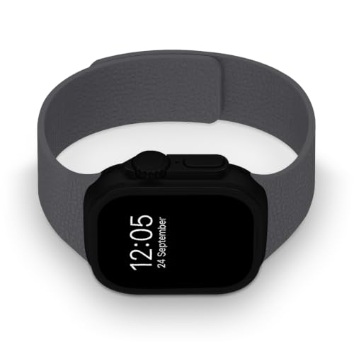 Image of GRIPP Pebble New Edition Premium Silicone Magnetic Watch Strap for 44mm /45mm /46mm /49mm, Watch Series 11 /10 /9 /8 /7 /6 /5 /4, SE 3 /2 /1, Ultra 3 /2 /1, Lightweight, Adjustable (Watch Not Included)