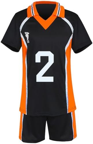 Haikyuu Costume Jersey Karasuno High School Volleyball Uniform Cosplay Shirt Shorts