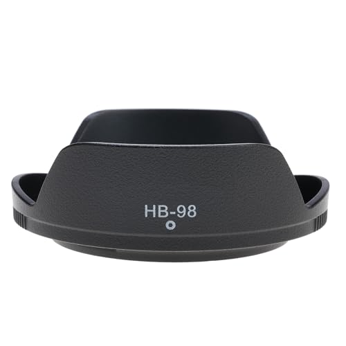 HB-98 Lens Hood, Hersmay Petal Style Bayonet Lens Hood Shade for Nikon NIKKOR Z 24-50mm f/4-6.3 Lens for Nikon Z5 Z6 Z6 II Z7 Z7 II Replace for Nikon HB-98 Lens Hood