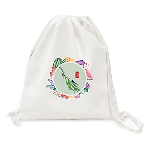 Sac en tissu pliable à sangle fini les sachets plastiques jetables