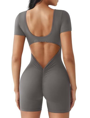 Mono corto ajustado para mujer ZAAYO, ideal para entrenamiento, gimnasio y yoga de estilo bodycon