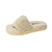 Slippers Pantoufle Femme Chaussons Fluffy Home Pantoufles Femmes Chaussures Diapositives Bout Ouvert Fourrure Plat Femme