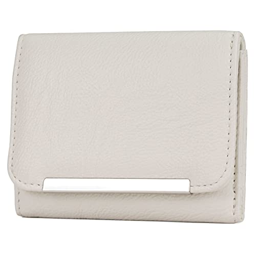 Mundi Solid Textured Anna Rfid Wallet One Size White #TOP16