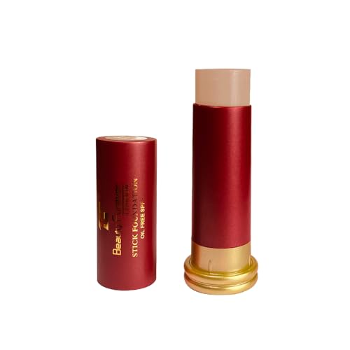 Beauty Forever Stick Foundation, Lightweight Formula Oil Free, Matte Finish Face Foundation, Suitable For All Skin Types, Friendly Cool Natural Looks, Available in 13 Shades (SF002 Ivory)