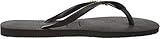 Material: Gummisohle Havaianas Damen Slim Logo Metallic Zehentrenner, Schwarz (Black/Gold 1924), 41/42 EU