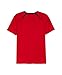 PUMA Boy's House of Graphics Interlock Mesh Soccer Tee, for All Time Red, XL