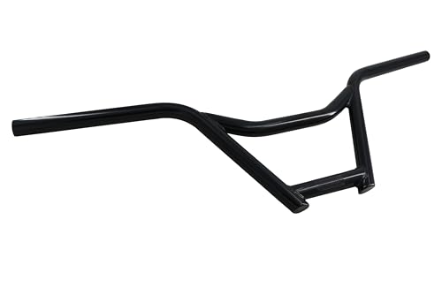 WEERAS BMX Steel Handlebar 710mm Length x 22.2mm (Black)