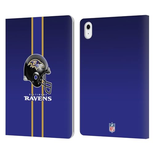 Housse cuir Baltimore Ravens pour Apple iPad Air 11 pouces