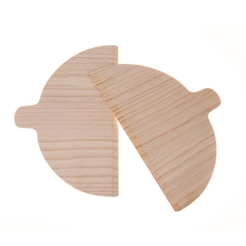 Tablas para pizza de madera con diseño semicircular elegante: accesorios selectos de cocina 4