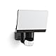 Steinel LED Strahler XLED Home 2 SC Connect, 180° Bewegungsmelder, 13.8 W, 1550 lm, Flutlicht, voll schwenkbar, 3000 K, Schwarz