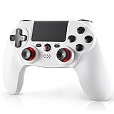 Wireless Controller for Ps-4, Remote Controller with Dual Vibration,Touch pad and Anti Slip Joystick Game pad Compatible with Pa4 Controller / Pa4 Pro/Pa4 Slim