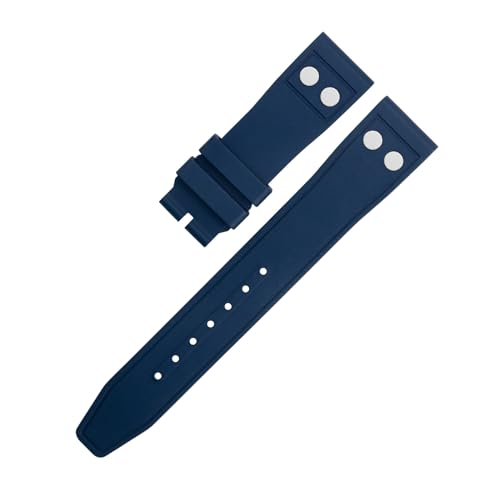 Bracelet en caoutchouc souple pour montre IWC Top Gun au quotidien