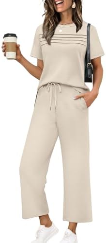 WIHOLL Two Piece Sets for Women Summer Spring Travel Vacation Out...