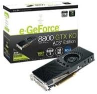 EVGA 768-P2-N837-AR 768MB e-GeForce 8800 GTX KOACS3 384bit DDR3 626 MHz GPU Video Card