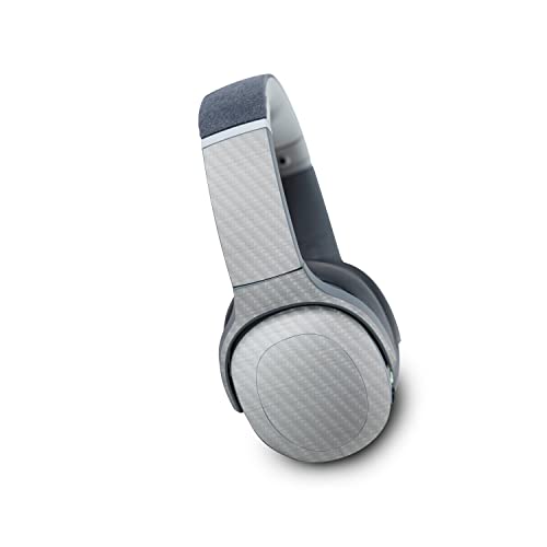 Image of MightySkins Carbon Fiber Skin Compatible with Skullcandy Crusher Evo Wireless - Cold Steel | Protective, Durable Textured Carbon Fiber Finish | Easy to Apply | Made in The USA