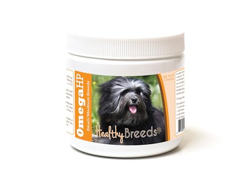 Image of Healthy Breeds Lowchen Omega HP Fatty Acid Skin and Coat Support Soft Chews 60 Count