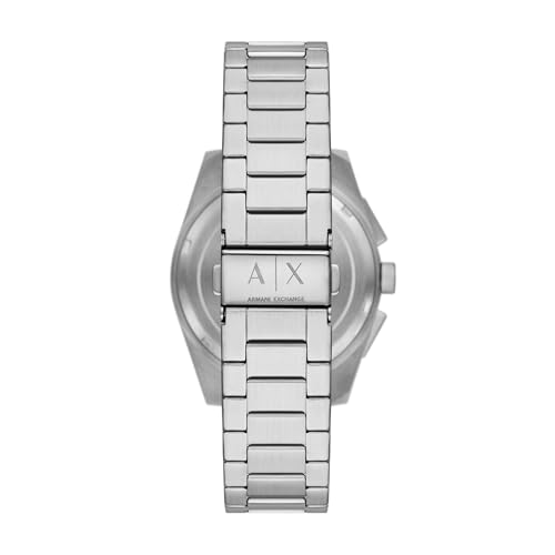 Image of Armani Exchange A|X Chronograph Watch for Men with Leather, Stainless Steel or Silicone Band