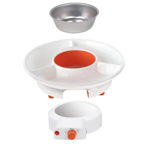 Set di pentole elettriche per fonduta per fonduta e caramelle, include forchette da immersione, ideale per occasioni speciali