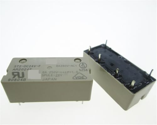 Relais ST2-DC24V-F commutation haute capacité 8A pour carte PCB