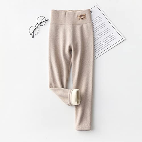 Girls Winter Leggings Thick Cotton Fleece Lined Girls Pants Warm Stretchy Thermal Tights Pants Warm2