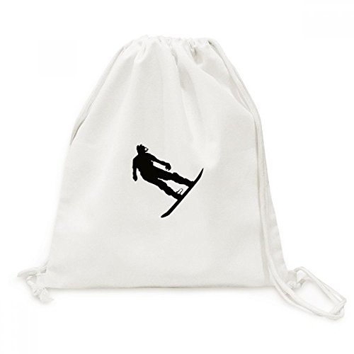 Sac cordon ski toile léger pour ranger facilement vos affaires de sport