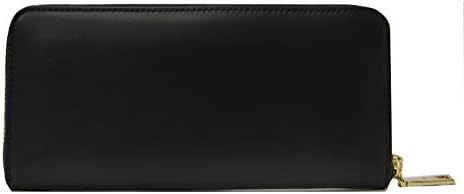 [コーチ] SMOOTH LEATHER SLIM ACCORDION ZIP WALLET 73738 GDBLK [並行輸入品]