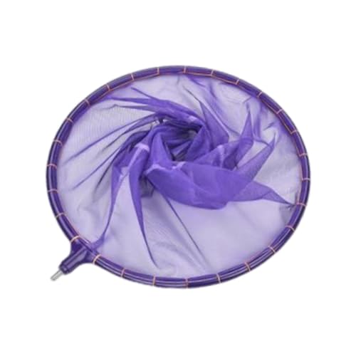 FytStycale Fishing Net Fish Landing Nets Removable Saltwater Men Women Hiking Camping Fishing Landing Net Mesh, Purple S