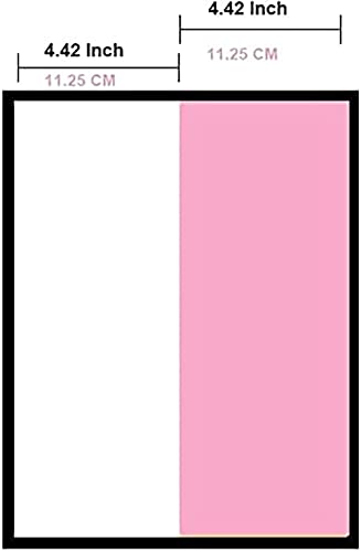 Blooming Wall Peel And Stick Removable White Pink Wide Stripes Wallpaper Vinyl Self Adhesive Contact Paper Decorative (17.7“X118”, Pink/White) #TOP4