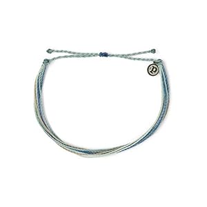 Pura Vida Originals Anklet – Plated Charm, Adjustable Band – 100% Waterproof