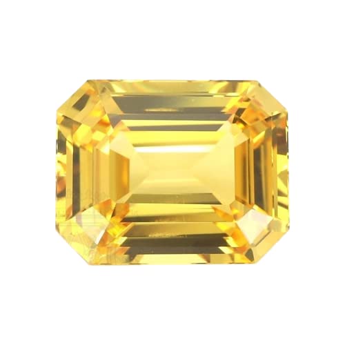 Zafiro amarillo natural Pukhraj para diseñar un anillo exclusivo