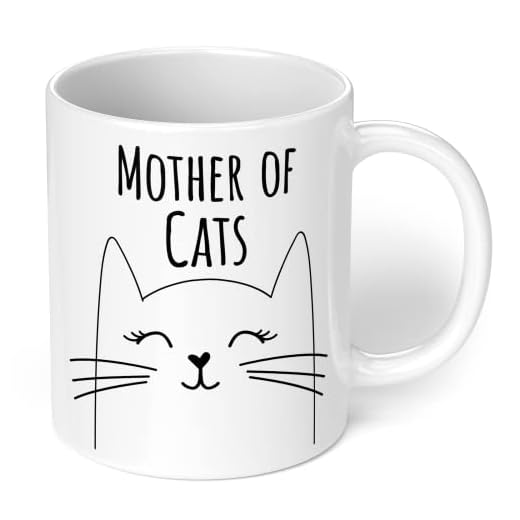 True Statements Tasse | Mother of Cats | Kaffeetasse Katzen-Liebhaber