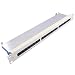 Produktbild Ligawo ® Patchpanel Cat.6 24-Fach Geschirmt Grau - 48,26cm/ 19" 1HE