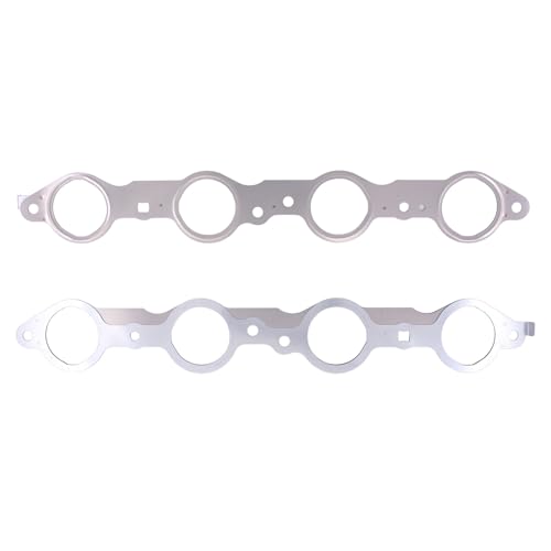 Image of ApplianPar Exhaust Manifold Gasket Bolts Kit for Silverado Sierra Suburban 1500 2500 HD Camaro Caprice Corvette Tahoe Yukon CTS Escalade MLS LQ4 LQ9 LM7 LS1 LS2 LS3 LS6 4.8 5.3 5.7 6.0 6.2