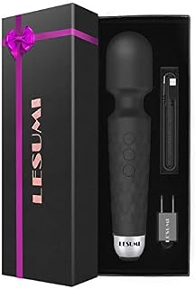 LESUMI Upgraded Personal Wand Massager with Memory - Premium with 8 Speeds 20