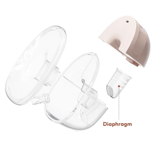 Image of NCVI Replacement Diaphragm Compatible with Hands Free Breast Pump 8111, Original Wearable Breastfeeding Pump Accessories, BPA Free, 2 PC