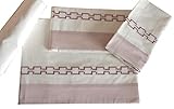 Completo letto con ricamo modello 