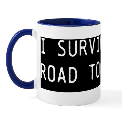 CafePress Road To Costco 10X3 200Dpi Black Mug 11 oz (325 ml) Ceramic Coffee Mug