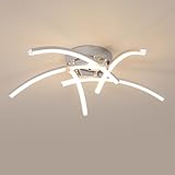 ✔️ [ENERGIEEFFIZIENZ] Diese moderne Deckenleuchte verwendet integrierte LEDs für gleichmäßiges und weiches Licht, kein Flimmern und keine Blendung. Mit einer Lebensdauer von bis zu 50.000 Stunden und einer Energieeinsparung von bis zu 90 % kann sie Ihre Beleuchtungsbedürfnisse gut erfüllen.
