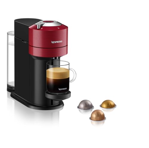 Image of Nespresso Vertuo Next Coffee Machine, Cherry Red