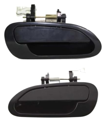 Poignée de porte extérieure défectueuse résolue pour Accord 1998-2002 noir arrière