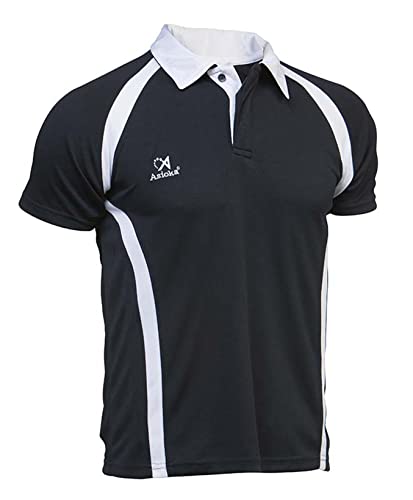 ASIOKA Roma, Camisa De Polo Hombre, Marino/blanco, XL
