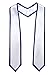 Ftyfty Unisex Adult Graduation Honor Stole Classic End With Trim 72