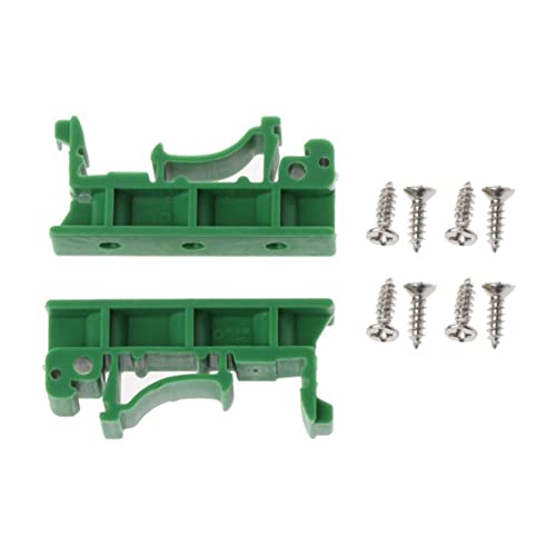 Set de adaptadores para montaje en riel DIN C45 PCB miniatura 4