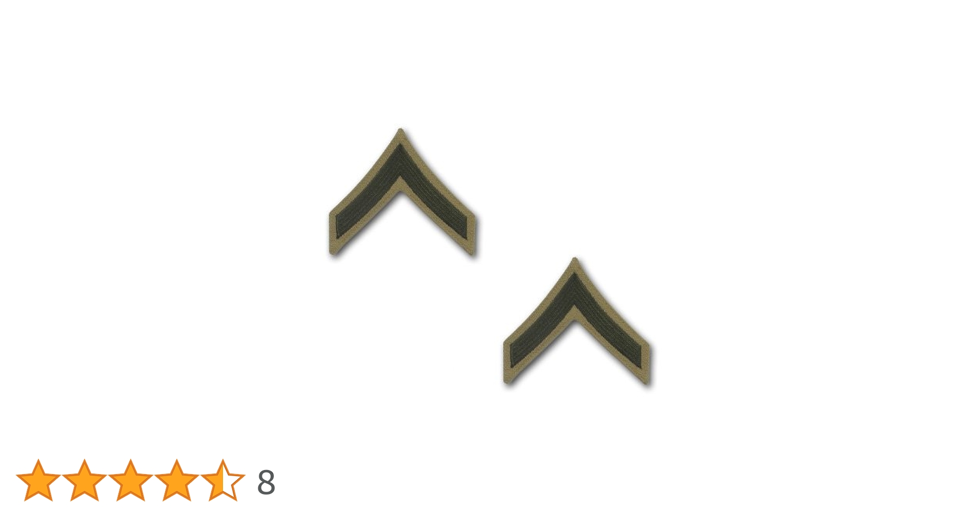 Amazon | アメリカ海兵隊 階級章 - 一等兵（E-2）/ Private