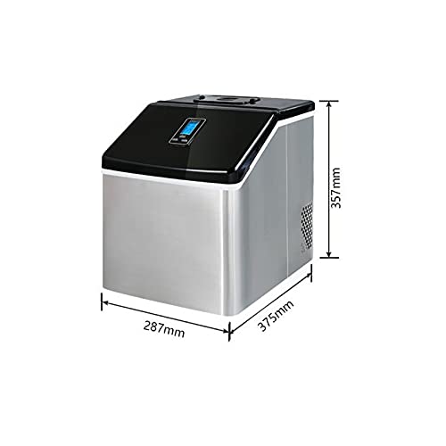 Ice Maker Home Kleine Auto-Eismaschine Große Kapazität 24-Stunden-Eismaschine Kommerzieller Milchteeladen – Bild 3