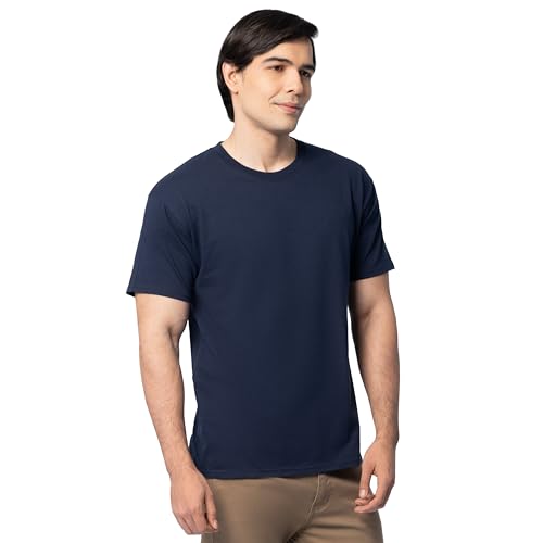 Image of Fruit of the Loom Men's Eversoft Cotton Short Sleeve T-Shirts, 2 Pack