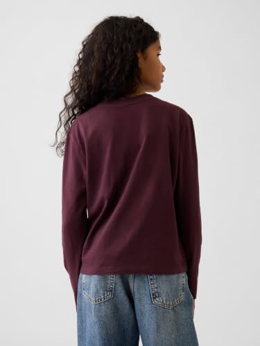 Image of Gap Girls' Long Sleeve Graphic Tee T-Shirt